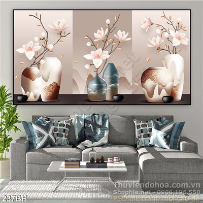 Tranh Phù Điêu Phòng Khách